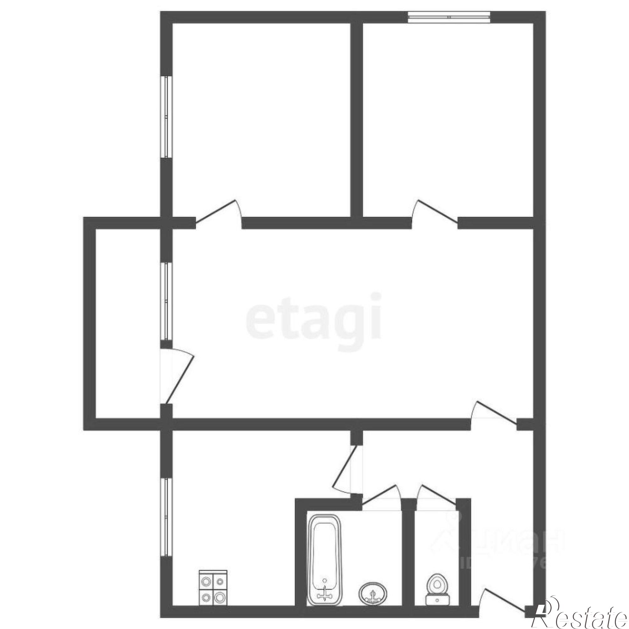 Купить квартиру за 3 700 000 рублей на Ангарский городской округ