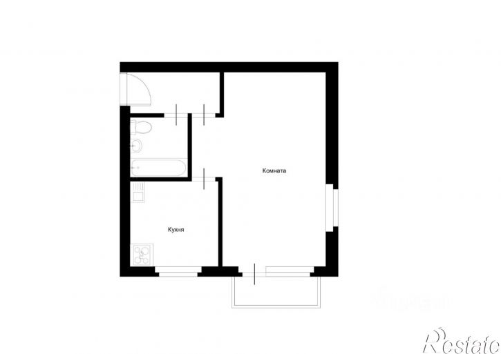 1-комн квартира 93 кв-л, д.18