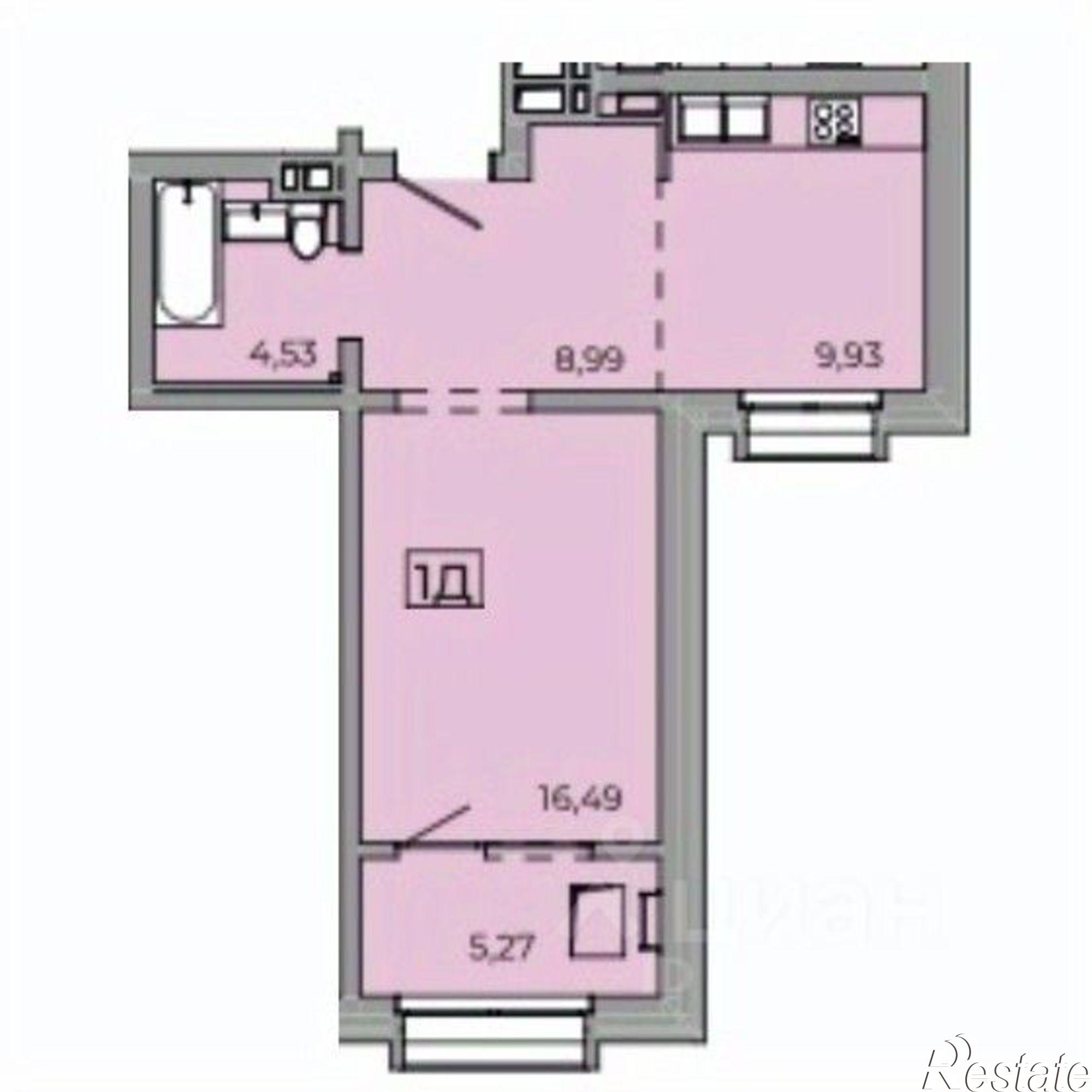 Купить квартиру за 9 700 000 рублей на Байкальская улица, 89