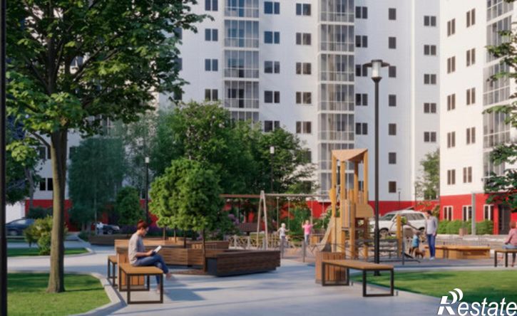 1-комн квартира в новом доме Иркутск, ЖК НовоМир