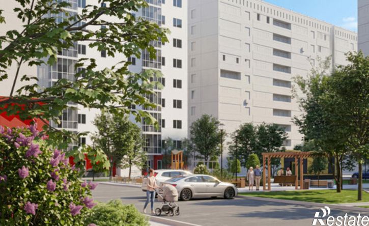 1-комн квартира в новом доме Иркутск, ЖК НовоМир