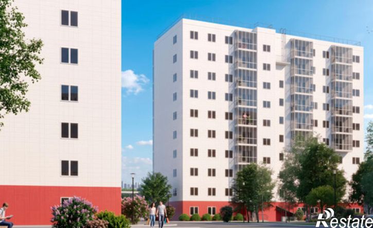 1-комн квартира в новом доме Иркутск, ЖК НовоМир