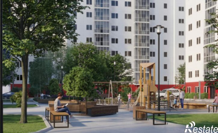 1-комн квартира в новом доме Иркутск, ЖК НовоМир