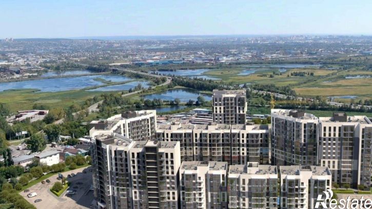 3-комн квартира в новом доме микрорайон Ново-Ленино