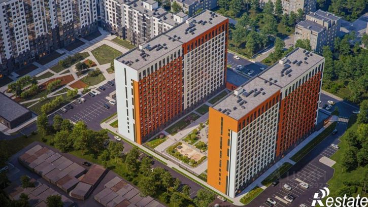 2-комн квартира в новом доме улица Ивана Доронина, 9