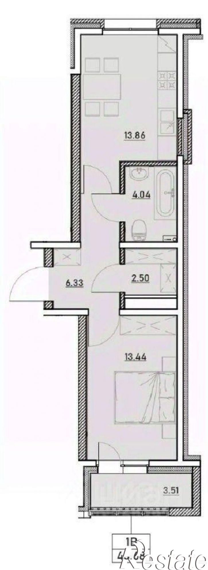 1-комн квартира Иркутск, Ленинский район, Иркутск-2