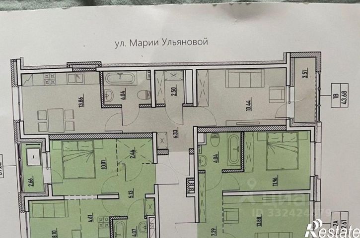 1-комн квартира Иркутск, Ленинский район, Иркутск-2