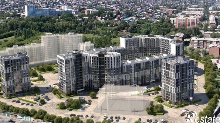1-комн квартира в новом доме улица Томсона