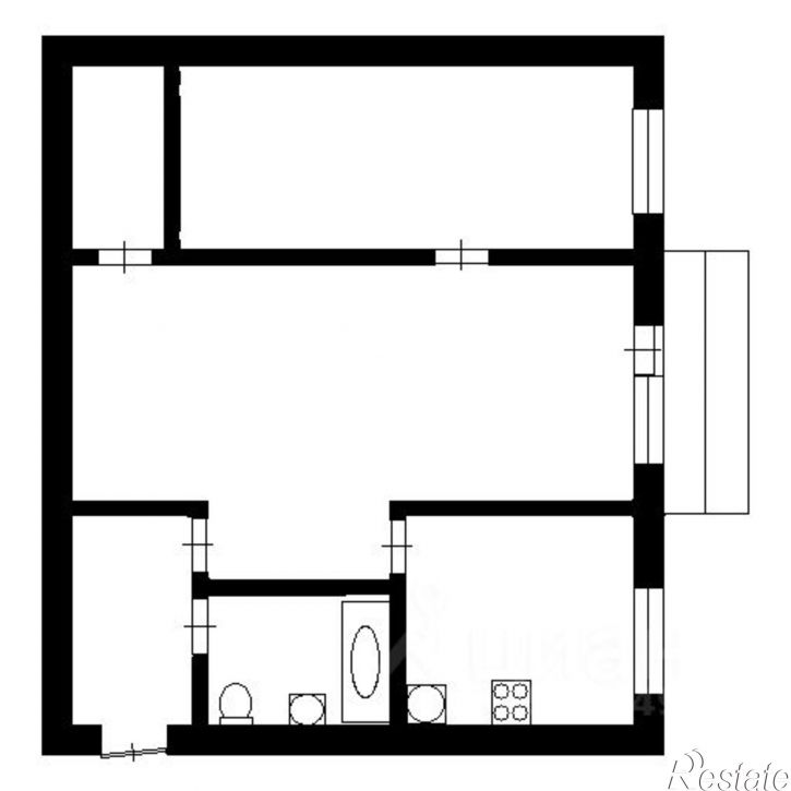 2-комн квартира 6-й квартал, 10