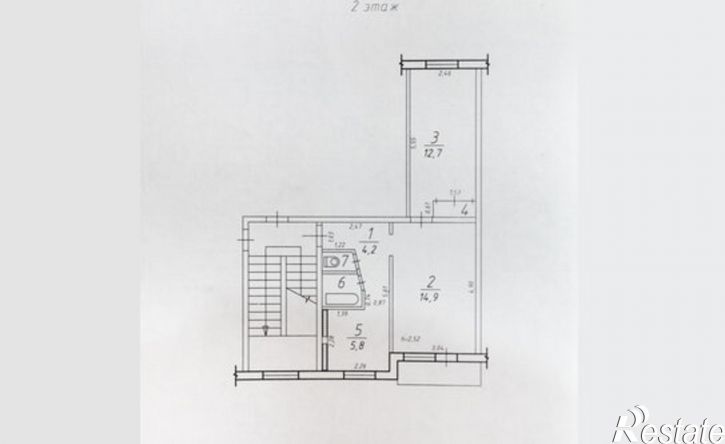 2-комн квартира 4-й микрорайон, 33