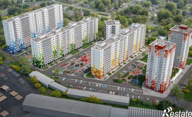 2-комн квартира в новом доме Иркутск, Свердловский округ, 3-й посёлок ГЭС, жилой комплекс Радужный парк