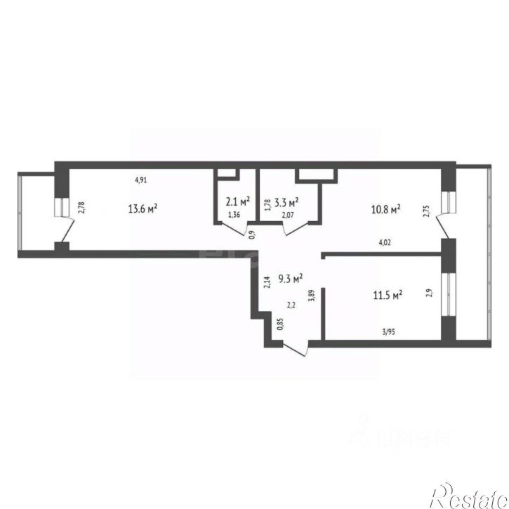 2-комн квартира Иркутский район