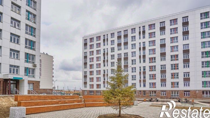 2-комн квартира в новом доме улица Академика Герасимова, 4,  д. 4