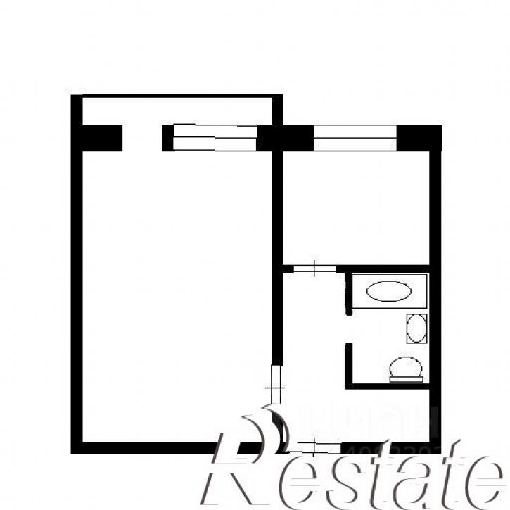 1-комн квартира улица Героев Труда, 11,  д. 11
